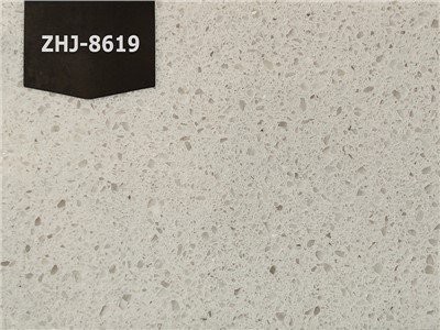 Арктическа бяла кварцова каменна плоча